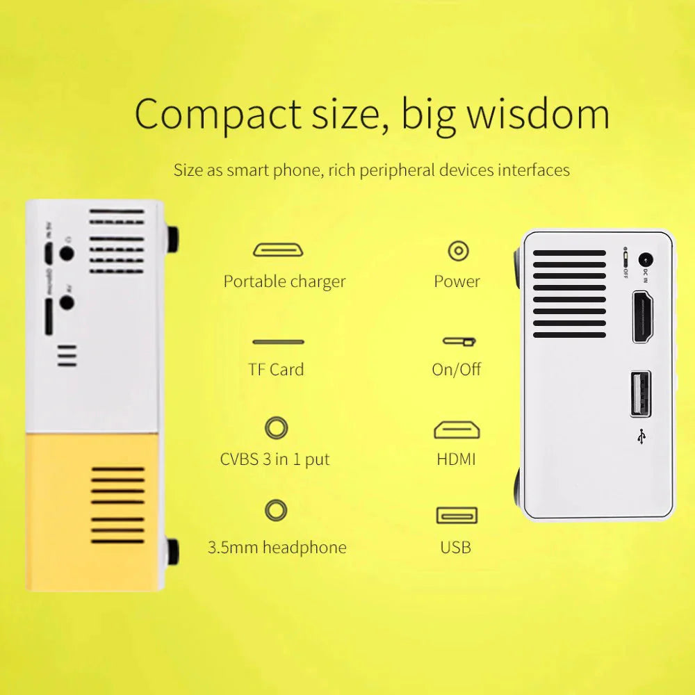 SmartPickz Ultimate Portable Movie Projector